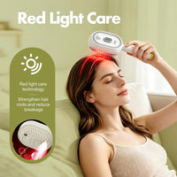 Cepillo eléctrico masajeador - terapia de luz roja
