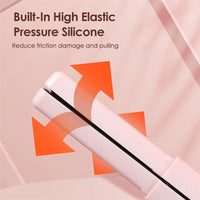 Plancha de pelo inalámbrica - silicona protectora