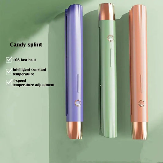 Plancha de pelo 2 en 1 cerámica - colores pastel